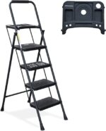 HBTower 4 Step Folding Ladder